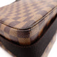 LOUIS VUITTON Broadway Damier Shoulder Bag, Leather and PVC, Brown, Men's Business Bag