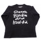 Sakai SACAI MADSAKI Collaboration T-Shirt, Long-Sleeve, Cotton, Black, Men's, Size 2