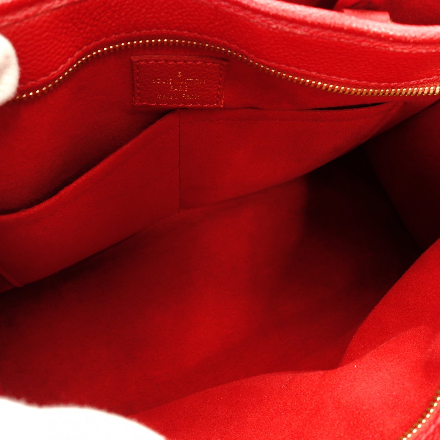 Louis Vuitton Monogram Canvas Popincourt PM Handbag Brown × Red 2-Way Crossbody 7-9-259