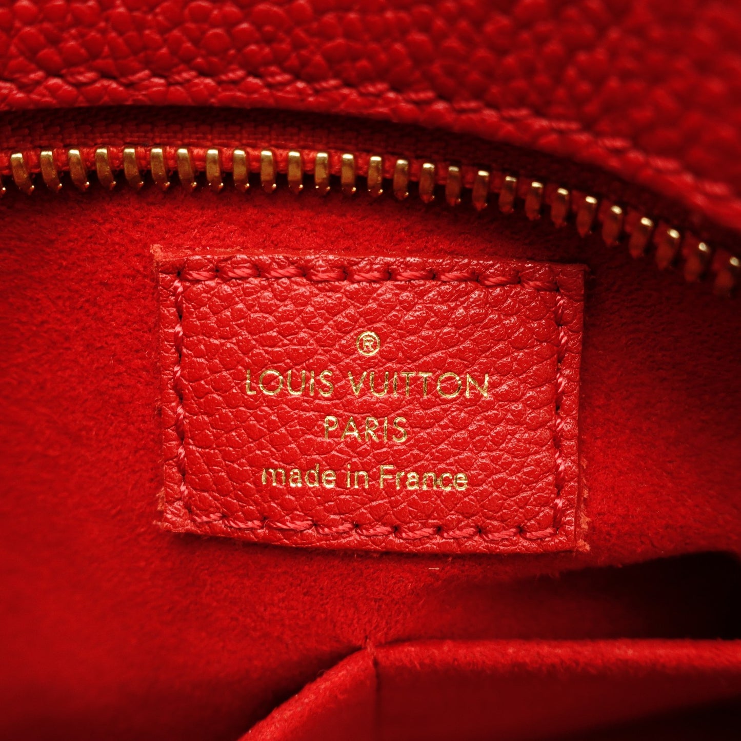 Louis Vuitton Monogram Canvas Popincourt PM Handbag Brown × Red 2-Way Crossbody 7-9-259