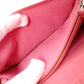 CHANEL Matelassé Long Wallet Leather Pink Silver Hardware Wallet