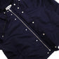 LOEWE Anagram IT/EU Size 46 M–L Nylon Jacket, Polyester/Nylon, Navy, Drawstring Hood