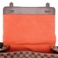 LOUIS VUITTON Broadway Damier Shoulder Bag, Leather and PVC, Brown, Men's Business Bag