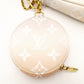 LOUIS VUITTON Multipochette Accessoires Monogram Giant Bloom Beige Pink Shoulder Bag 7-10-1099