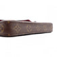 LOUIS VUITTON Pochette Felicity Monogram Canvas Shoulder Bag with PVC Trim, Brown, Crossbody