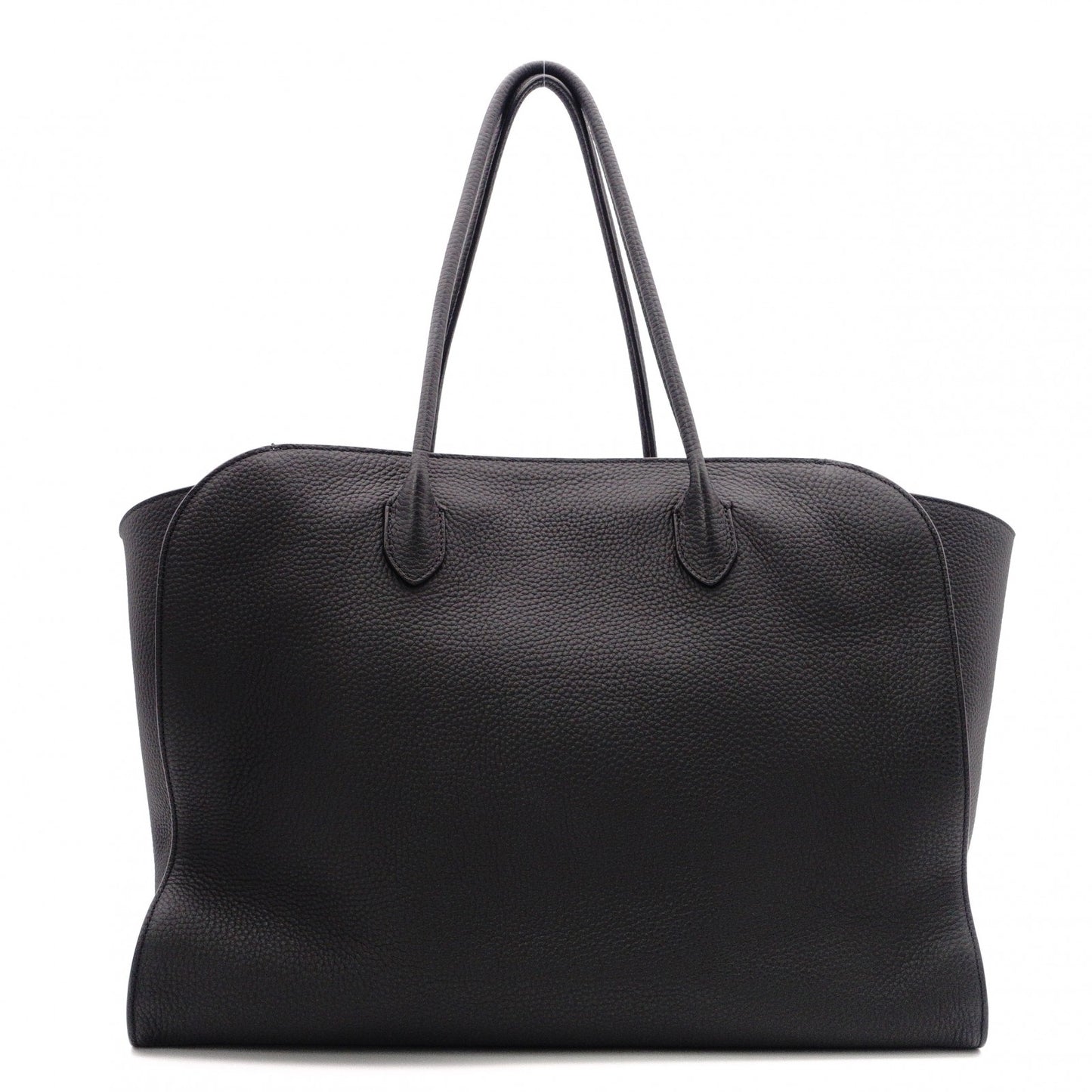 THE ROW Marlo 17 Tote Bag, Leather, Black, Shoulder Bag, Icon Bag