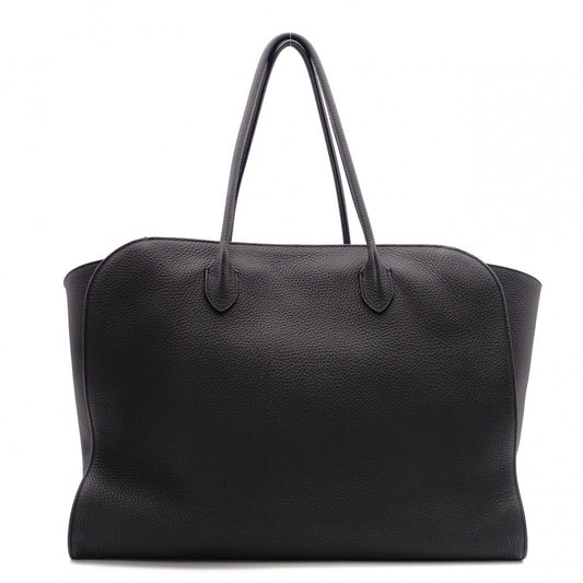 THE ROW Marlo 17 Tote Bag, Leather, Black, Shoulder Bag, Icon Bag