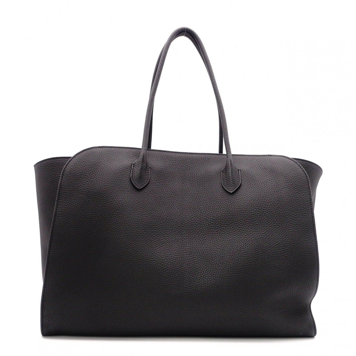 THE ROW Marlo 17 Tote Bag, Leather, Black, Shoulder Bag, Icon Bag