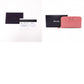 PRADA Round Zipper Saffiano Leather Long Wallet Leather Pink
