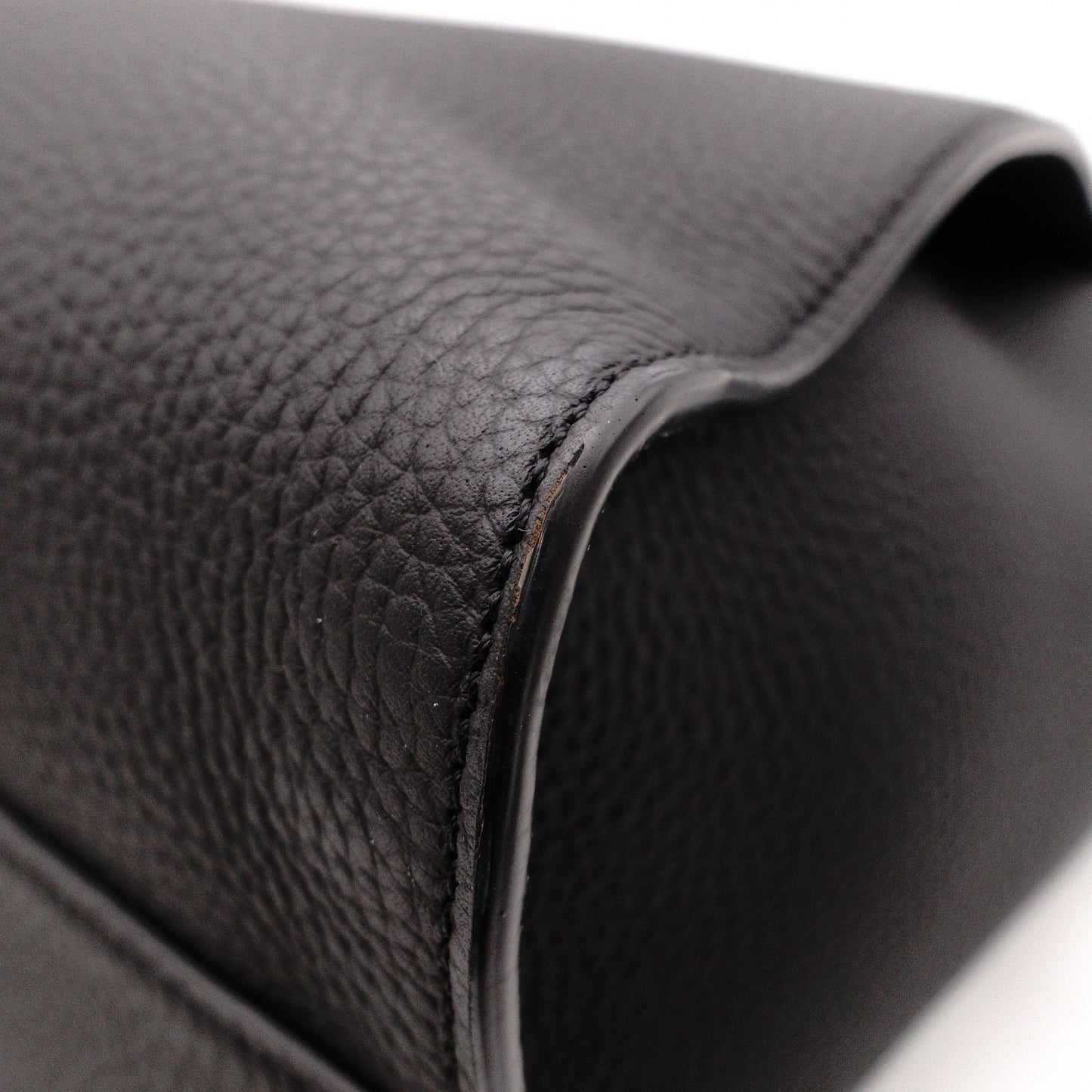 THE ROW Marlo 17 Tote Bag, Leather, Black, Shoulder Bag, Icon Bag