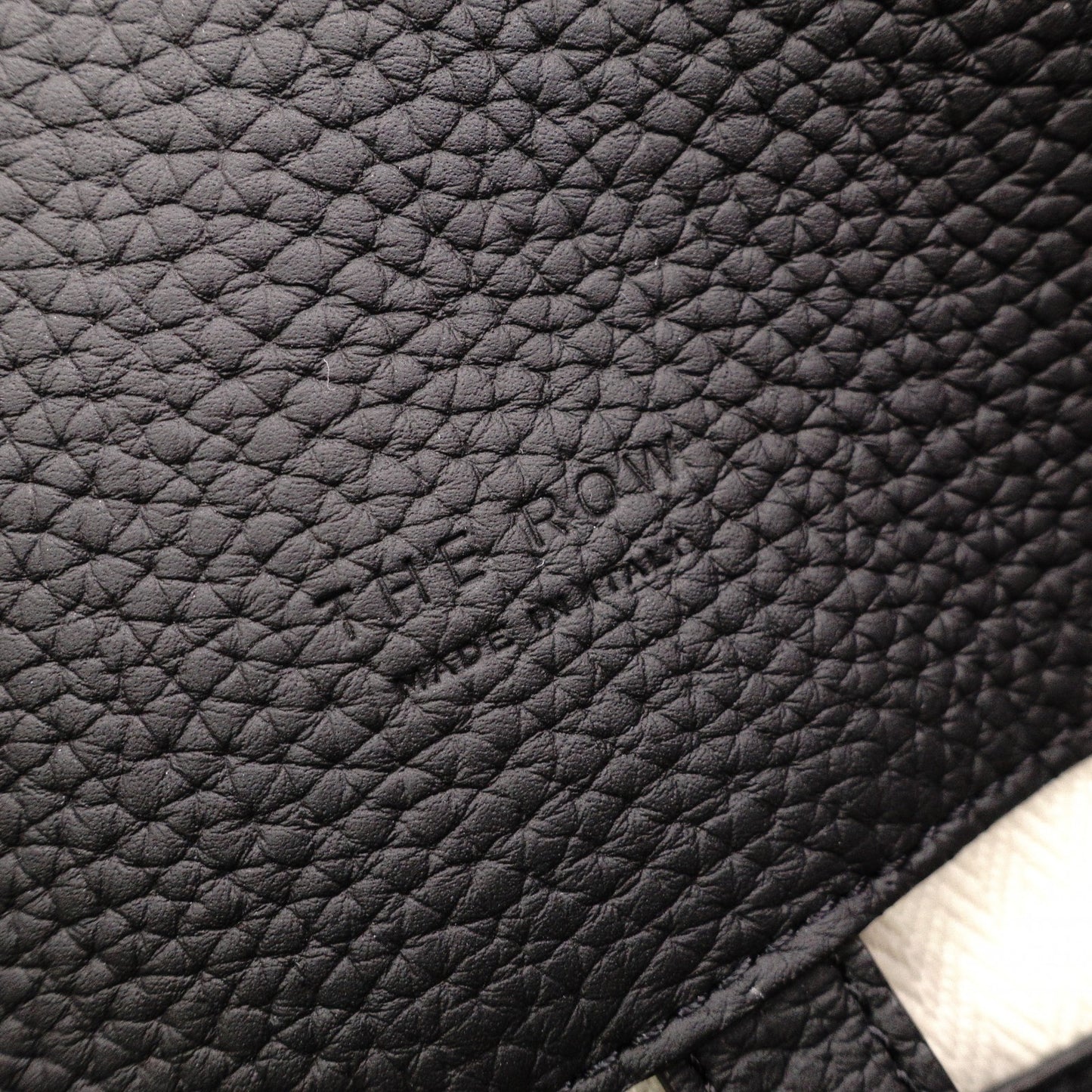 THE ROW Marlo 17 Tote Bag, Leather, Black, Shoulder Bag, Icon Bag