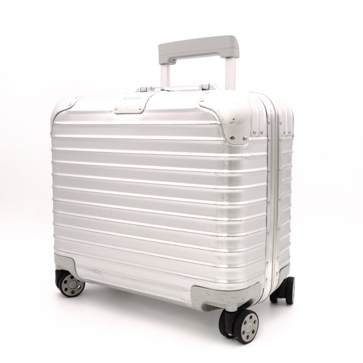 RIMOWA 925.40.00.402 Original Compact Carry-On Bag, Aluminum, Silver, 29 L, Cabin-Approved