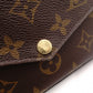 LOUIS VUITTON Pochette Felicity Monogram Canvas Shoulder Bag PVC Brown Crossbody