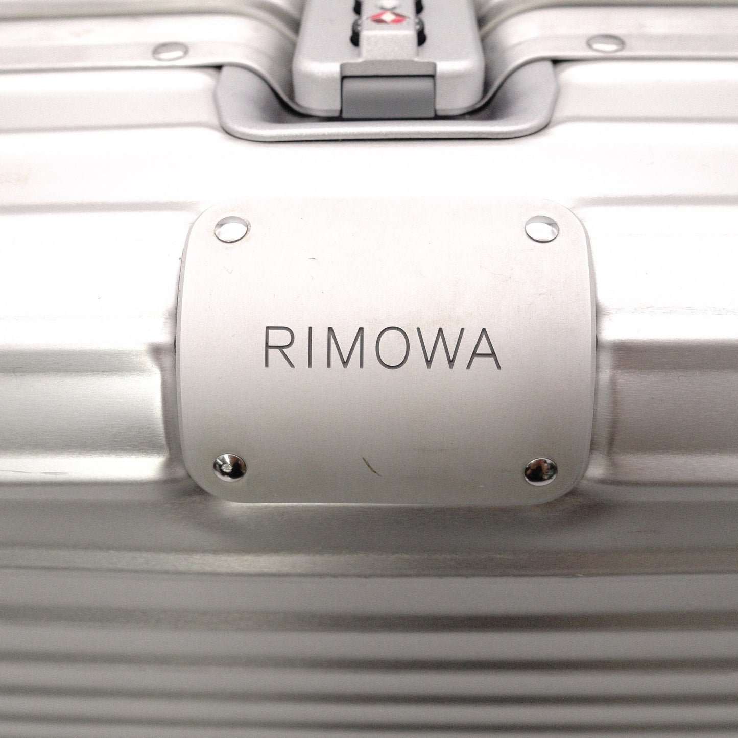RIMOWA 925.40.00.402 Original Compact Carry-On Bag, Aluminum, Silver, 29 L, Cabin-Approved