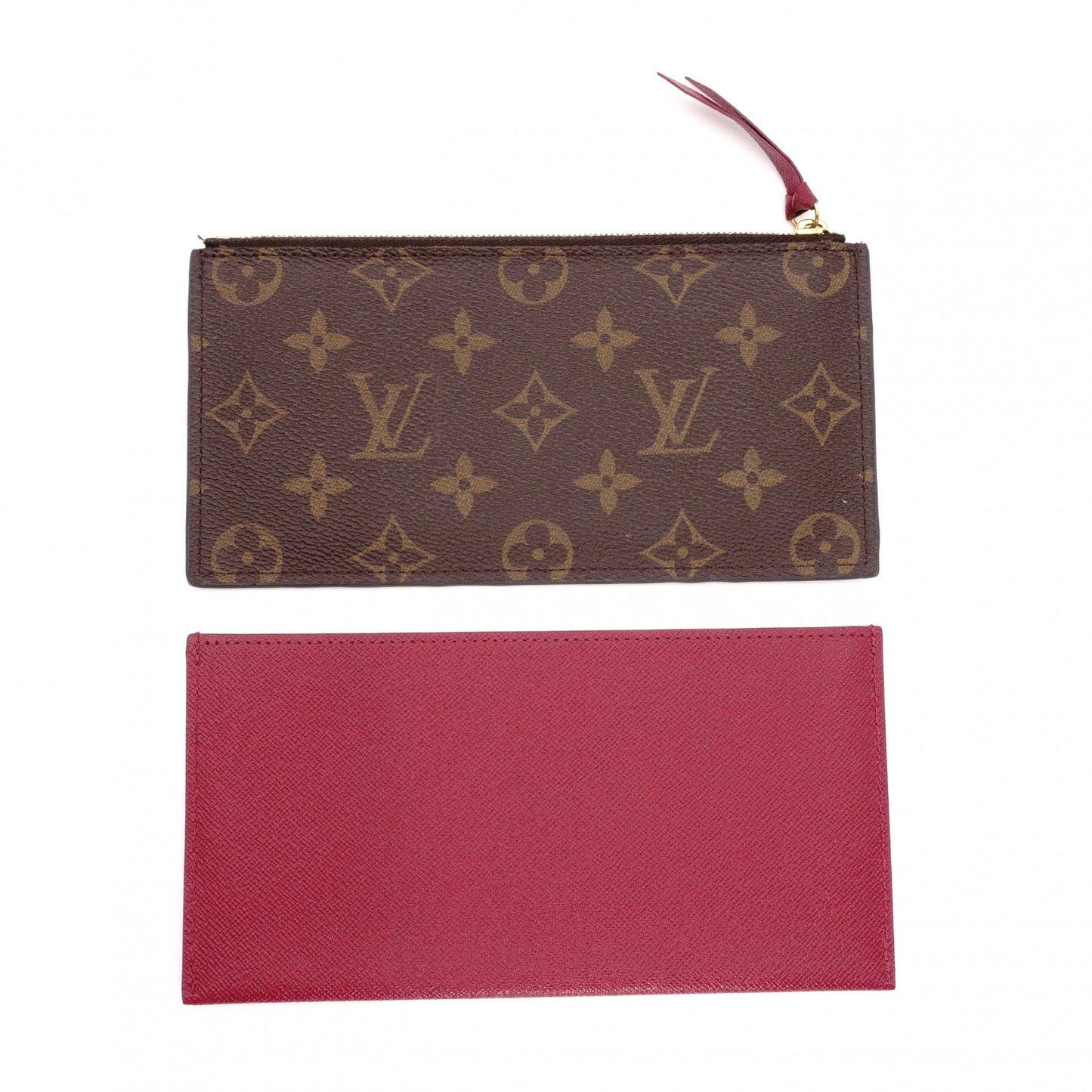 LOUIS VUITTON Pochette Felicity Monogram Canvas Shoulder Bag PVC Brown Crossbody