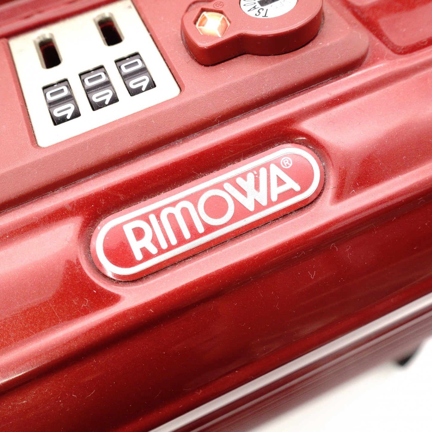 RIMOWA 873.40.11.2 Salsa Deluxe Carry-On Bag, Polycarbonate, Orient Red, 29L, Cabin-Approved