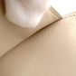 CELINE Triomphe Bifold Wallet Leather Beige