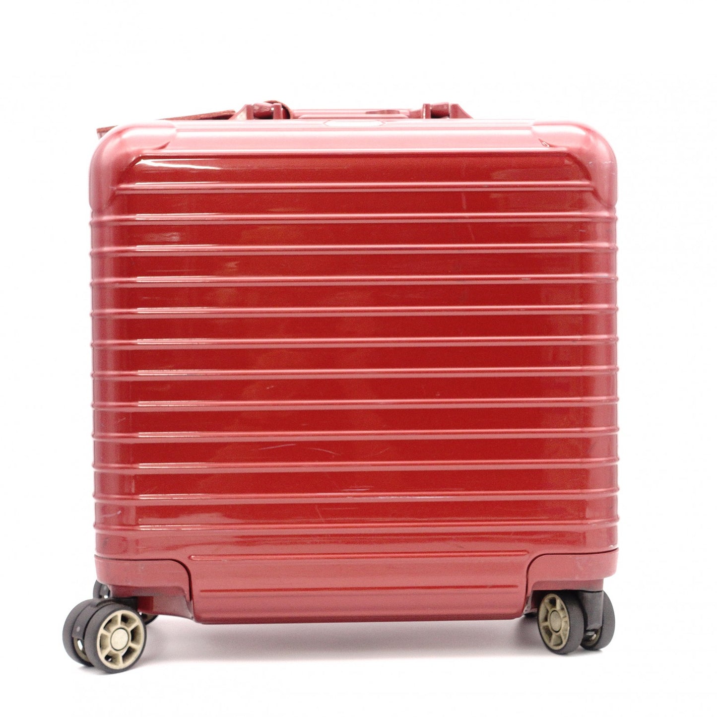 RIMOWA 873.40.11.2 Salsa Deluxe Carry-On Bag, Polycarbonate, Orient Red, 29L, Cabin-Approved