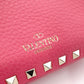 Valentino Garavani Studded Shoulder Bag, Leather, Pink, Crossbody