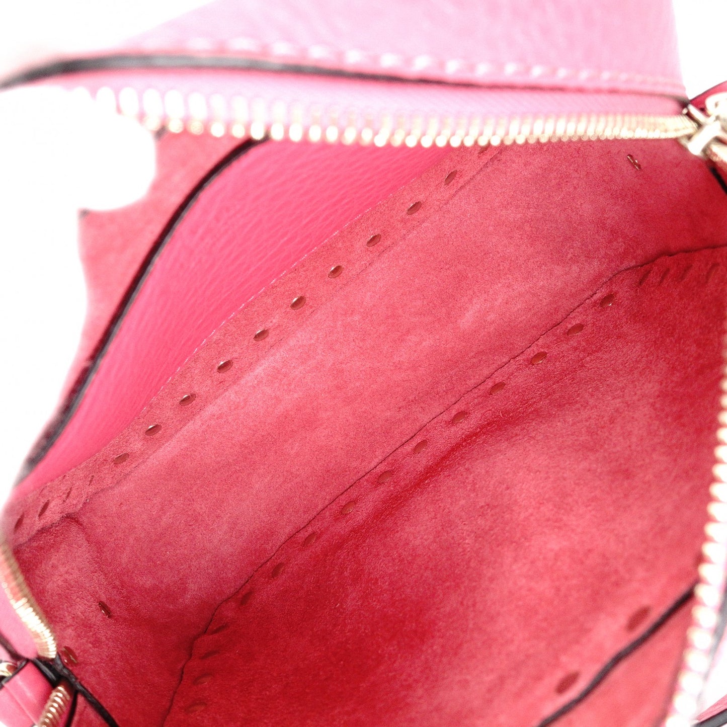 Valentino Garavani Studded Shoulder Bag, Leather, Pink, Crossbody