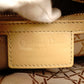 Christian Dior Lady Dior Medium Beige Handbag Patent Leather Gold Hardware 2-Way 7-11-238