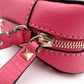 Valentino Garavani Studded Shoulder Bag, Leather, Pink, Crossbody