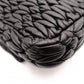 Miu Miu Matelassé Shoulder Bag, Leather, Black, Jewels, Rhinestones, Silver Hardware