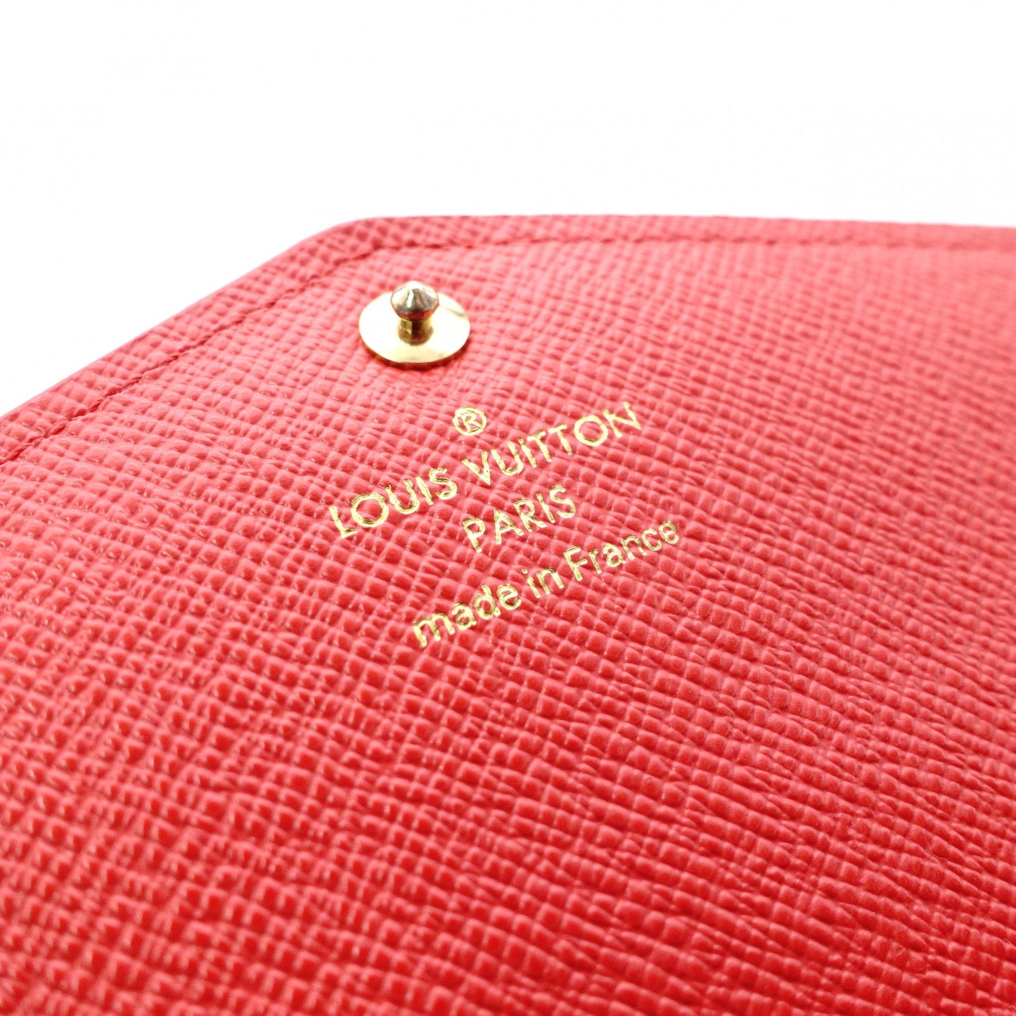 Louis Vuitton Portefeuille Sara Retiro Monogram Red