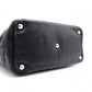 CHANEL Cambon Line Handbag, Leather, Black, CC Logo Tote Bag