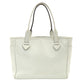 LOEWE Heritage Tote Bag White Leather White Shoulder Logo 7-11-338