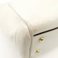 LOEWE Heritage Tote Bag White Leather White Shoulder Logo 7-11-338