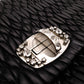 Miu Miu Matelassé Shoulder Bag, Leather, Black, Jewels, Rhinestones, Silver Hardware