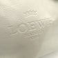 LOEWE Heritage Tote Bag White Leather White Shoulder Logo 7-11-338