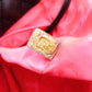 CHANEL Cambon Line Handbag, Leather, Black, CC Logo Tote Bag