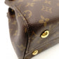 LOUIS VUITTON Venus Bag Tote Monogram Canvas Handbag Bordeaux Brown Leather 2-Way PVC 7-10-972
