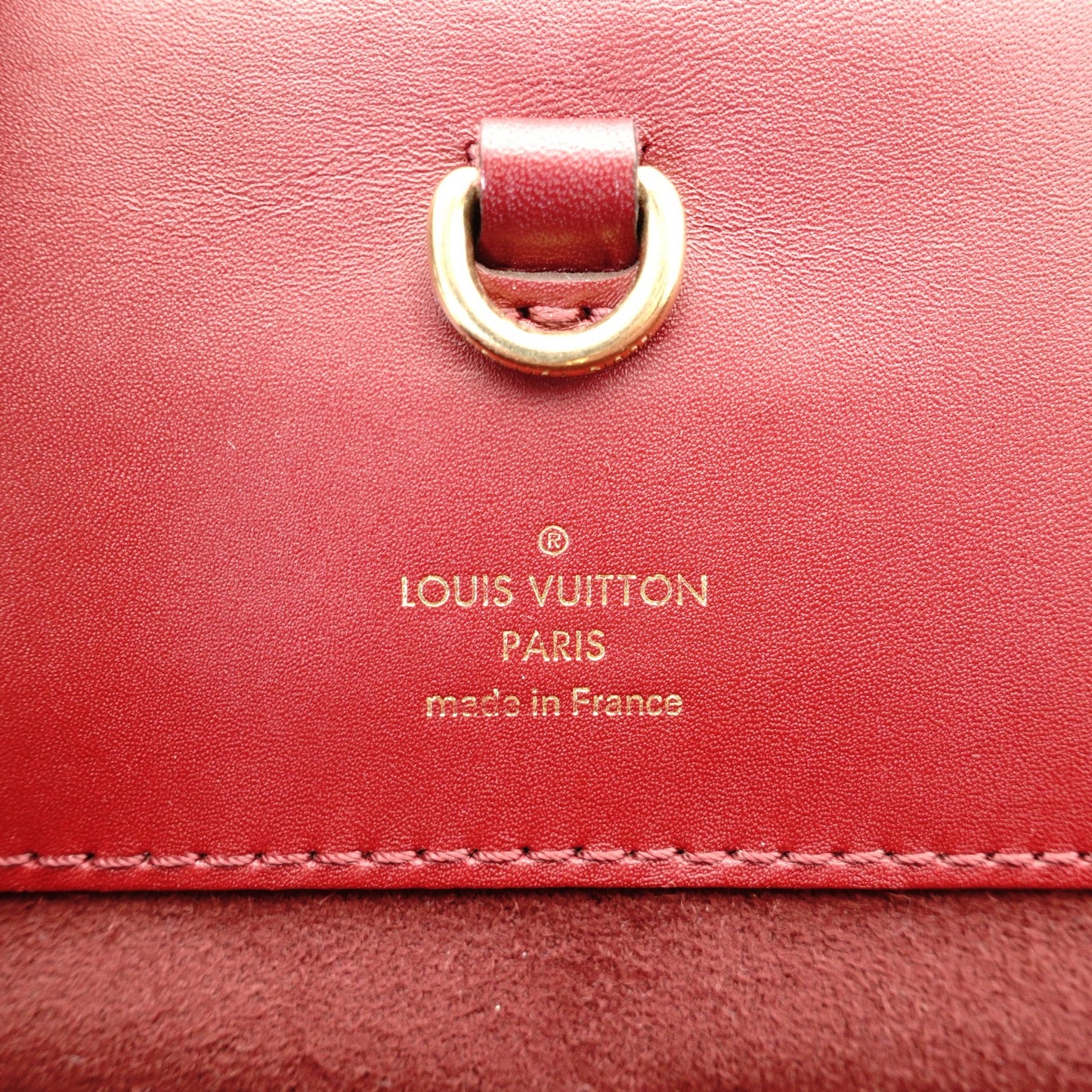 LOUIS VUITTON Venus Bag Tote Monogram Canvas Handbag Bordeaux Brown Leather 2-Way PVC 7-10-972