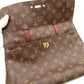 LOUIS VUITTON Venus Bag Tote Monogram Canvas Handbag Bordeaux Brown Leather 2-Way PVC 7-10-972