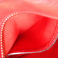 CELINE Luggage Micro Shopper Handbag, Leather, Red, Tote Bag