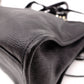 BALENCIAGA Classic Metallic Edge City Handbag, Leather, Black, 2-Way