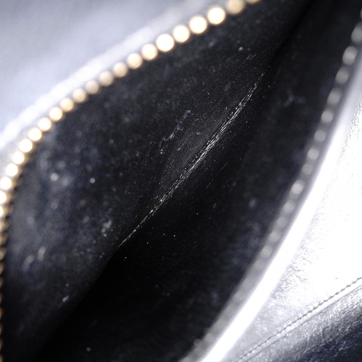 CELINE Luggage Nano Handbag, Leather, Black, 2-Way Crossbody/Shoulder Bag