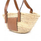 LOEWE Basket Bag, Anagram Handbag, Straw, Beige, Brown, Wicker Bag