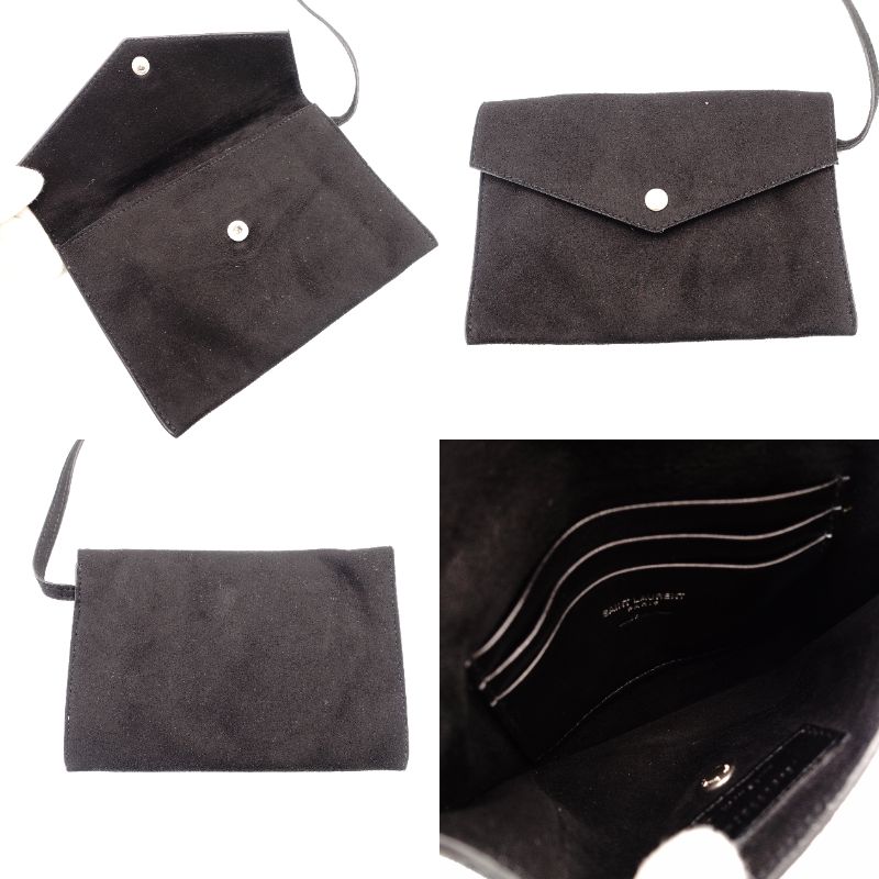 SAINT LAURENT Teddy Small Drawstring Shoulder Bag Red Leather Red Chain Crossbody 7-11-378