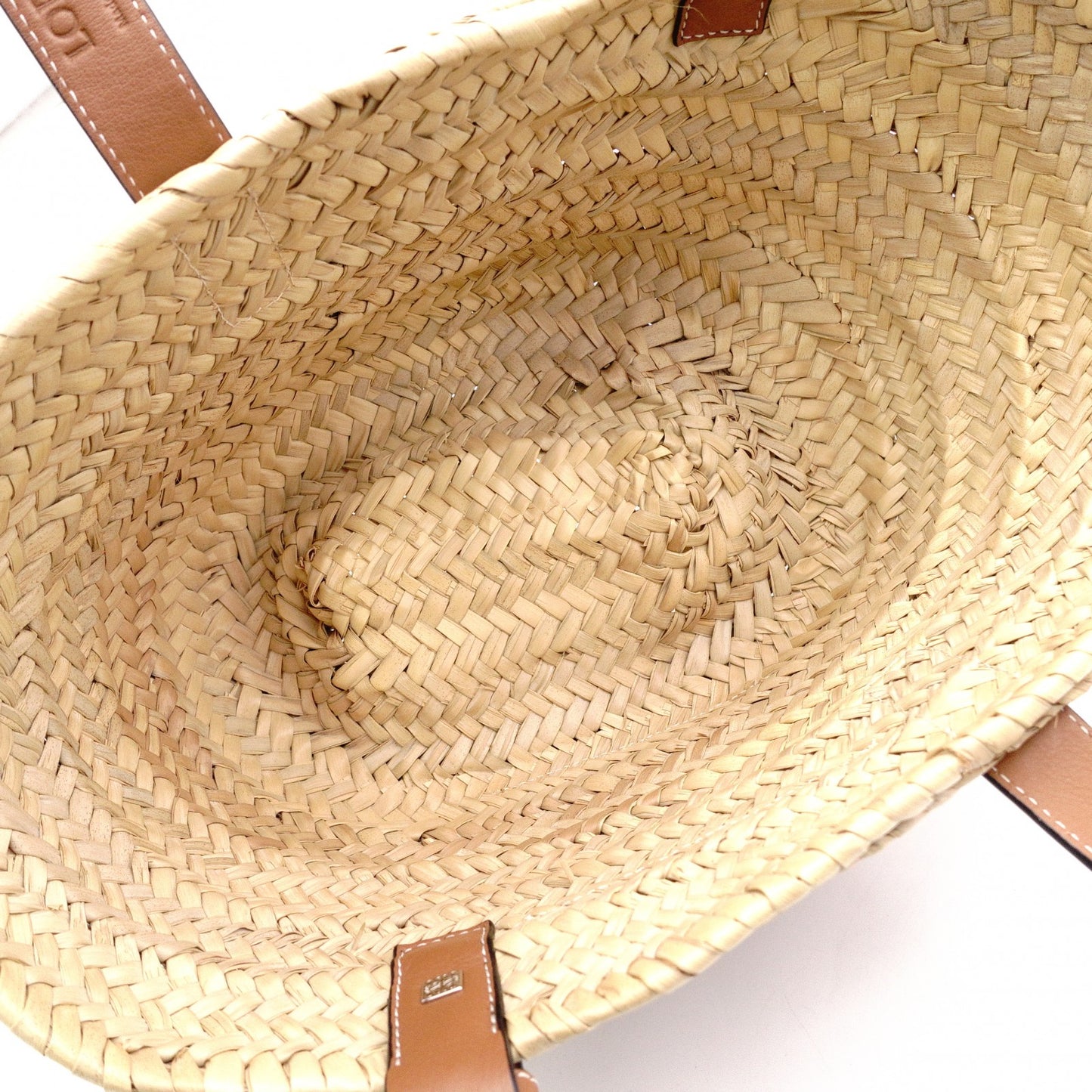 LOEWE Basket Bag, Anagram Handbag, Straw, Beige, Brown, Wicker Bag