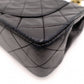 CHANEL W Flap Matelassé Lambskin Classic Shoulder Bag, Leather, Black, Gold Hardware, Crossbody