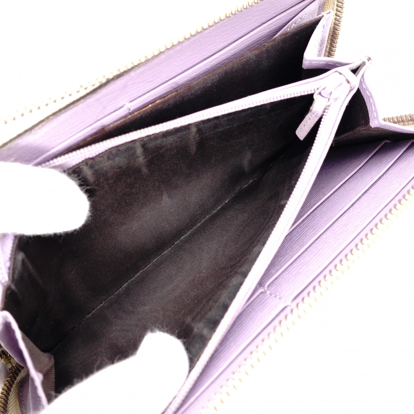 GUCCI Flora Long Wallet, Leather, Beige
