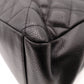 CHANEL GST Matelassé Caviar Skin Shoulder Bag, Tote Bag, Leather, Black, Gold Hardware