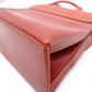 LOEWE Velasquez Handbag Leather Orange 2-Way