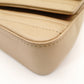 Saint Laurent Surpis V-Stitch Chain Shoulder Bag Beige Leather Gold Hardware YSL Crossbody 7-11-197