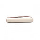 LOEWE Anagram Tri-fold Wallet, Leather, Beige, with Silver Hardware