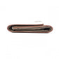 LOEWE Anagram Tri-fold Wallet, Leather, Beige, with Silver Hardware